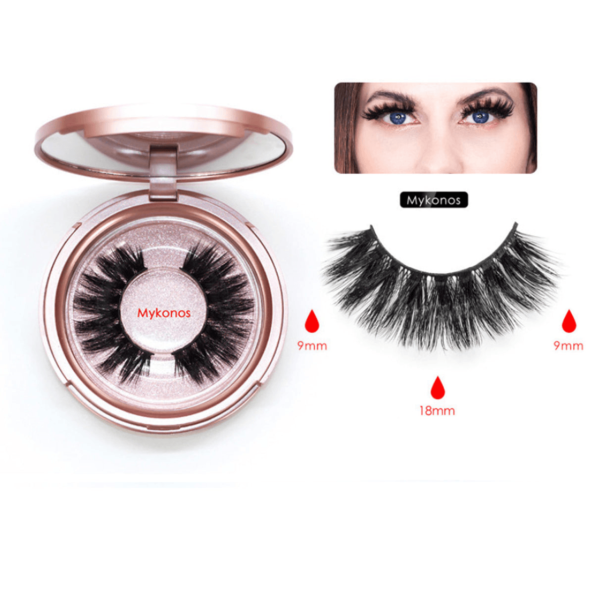 Sweet Eyes Magnetic Eyeliner And Eyelashes Kit - Glam Cosmos