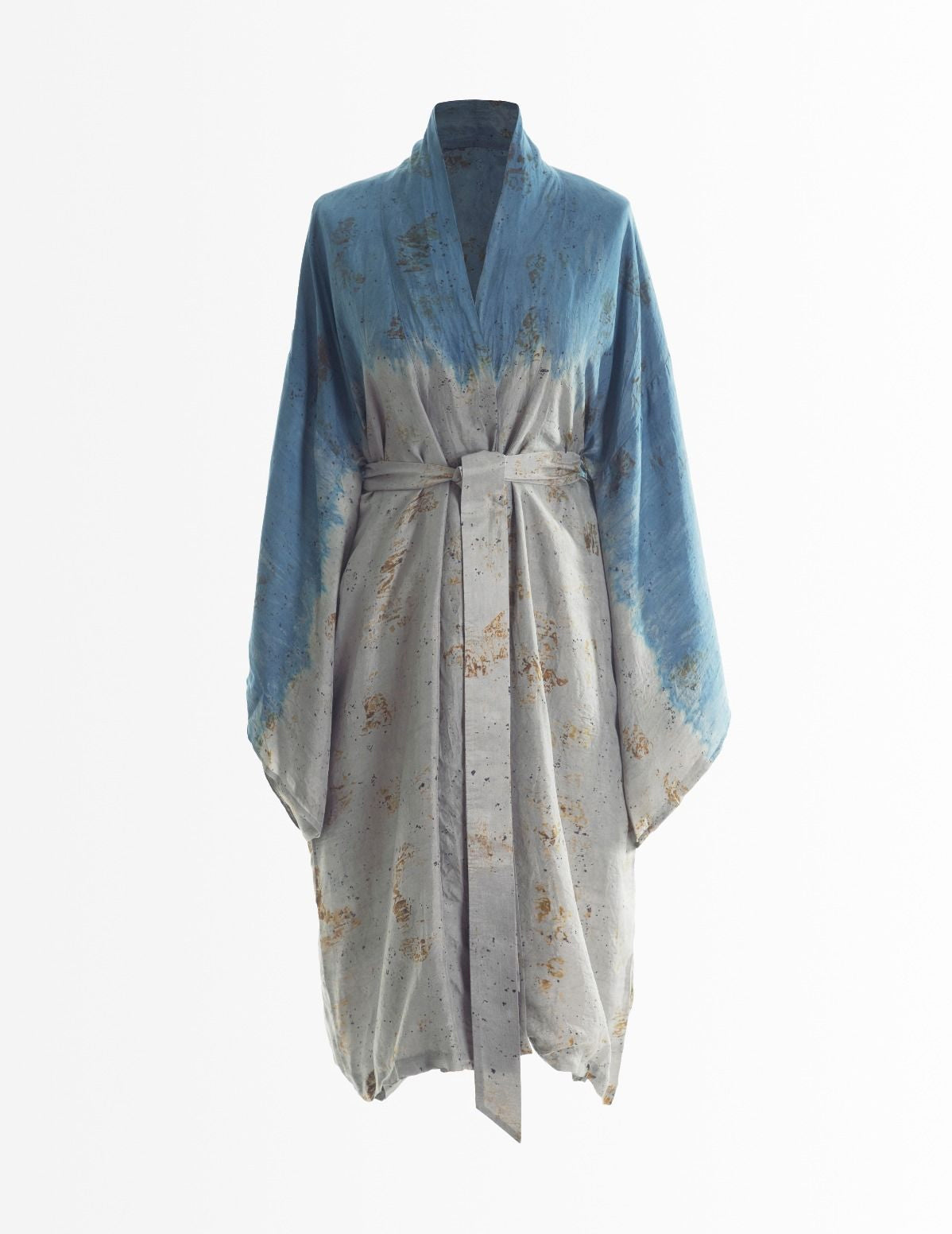 Kimono-robe en soie bio