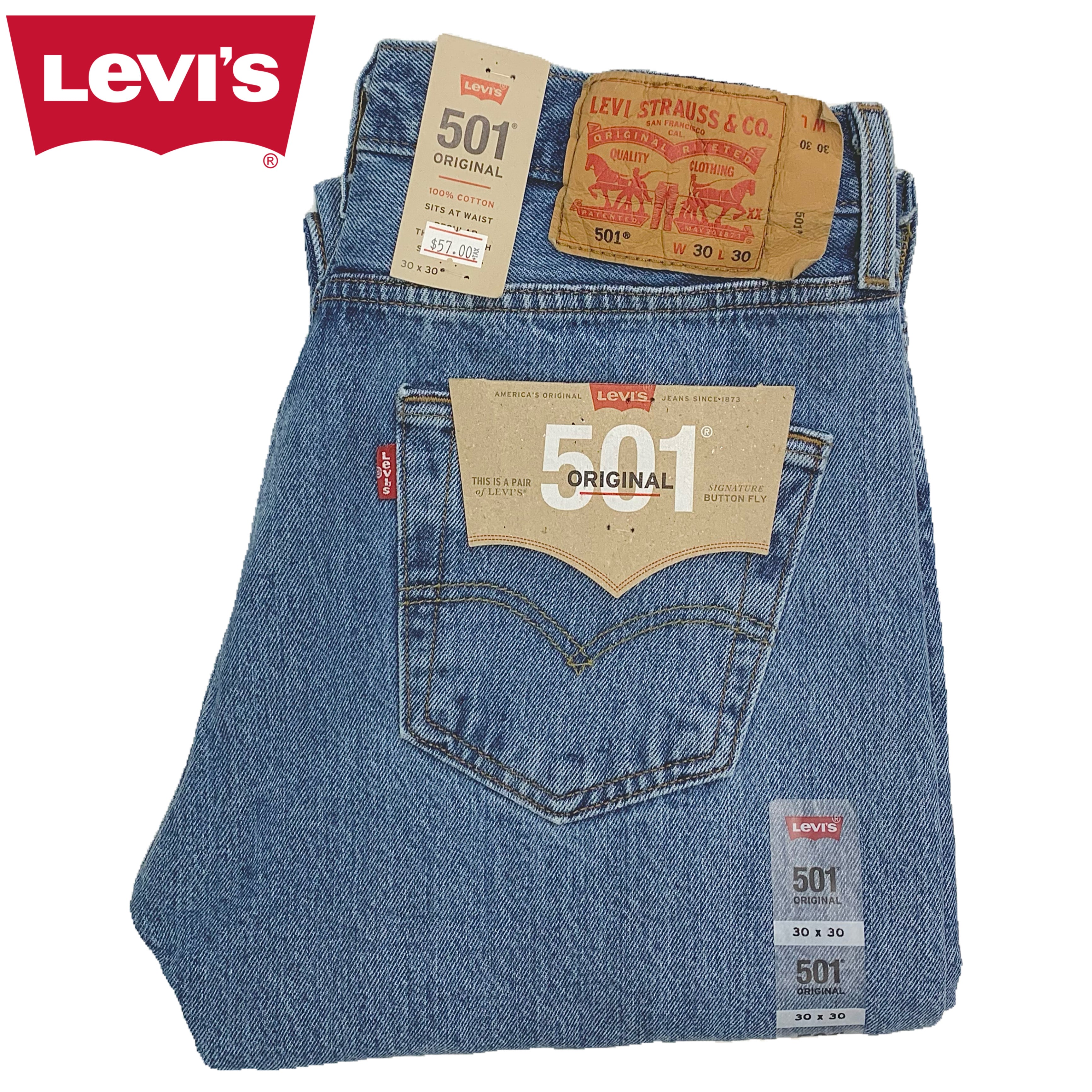 Levi's 501 Pre Washed Jeans