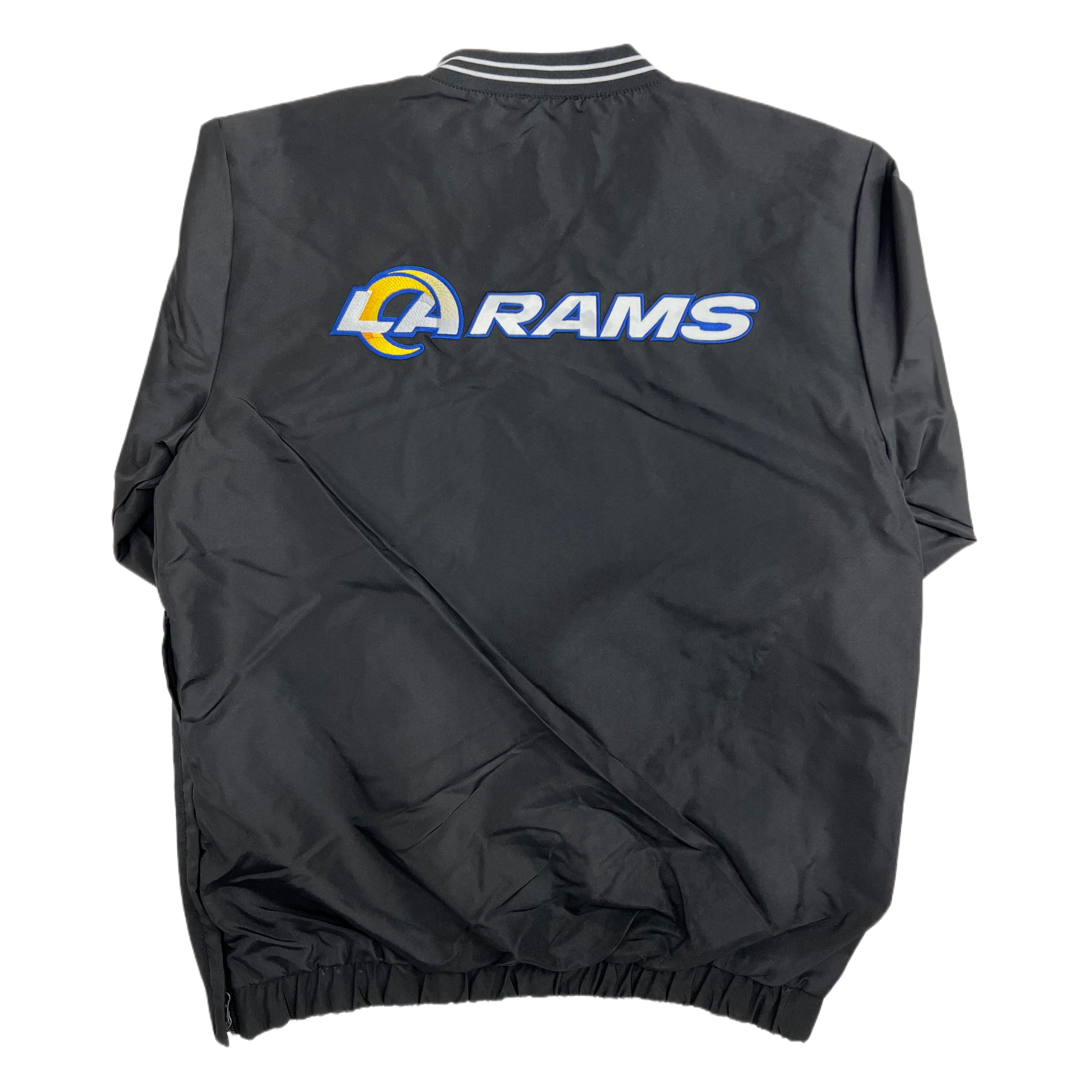 San Francisco 49ers Windbreaker with Pocket - Black