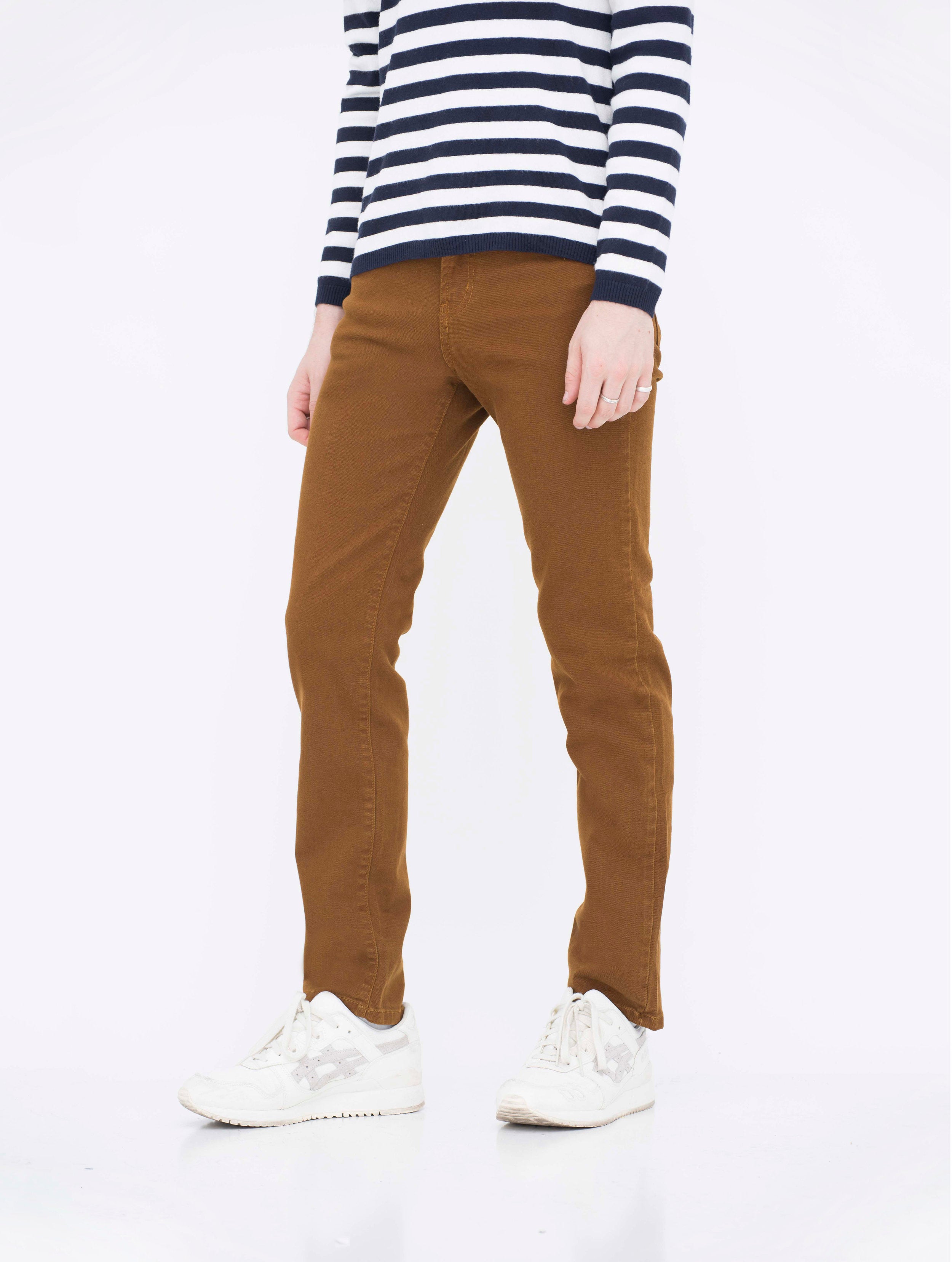 Neo Blue Jeans Light Brown (Skinny)