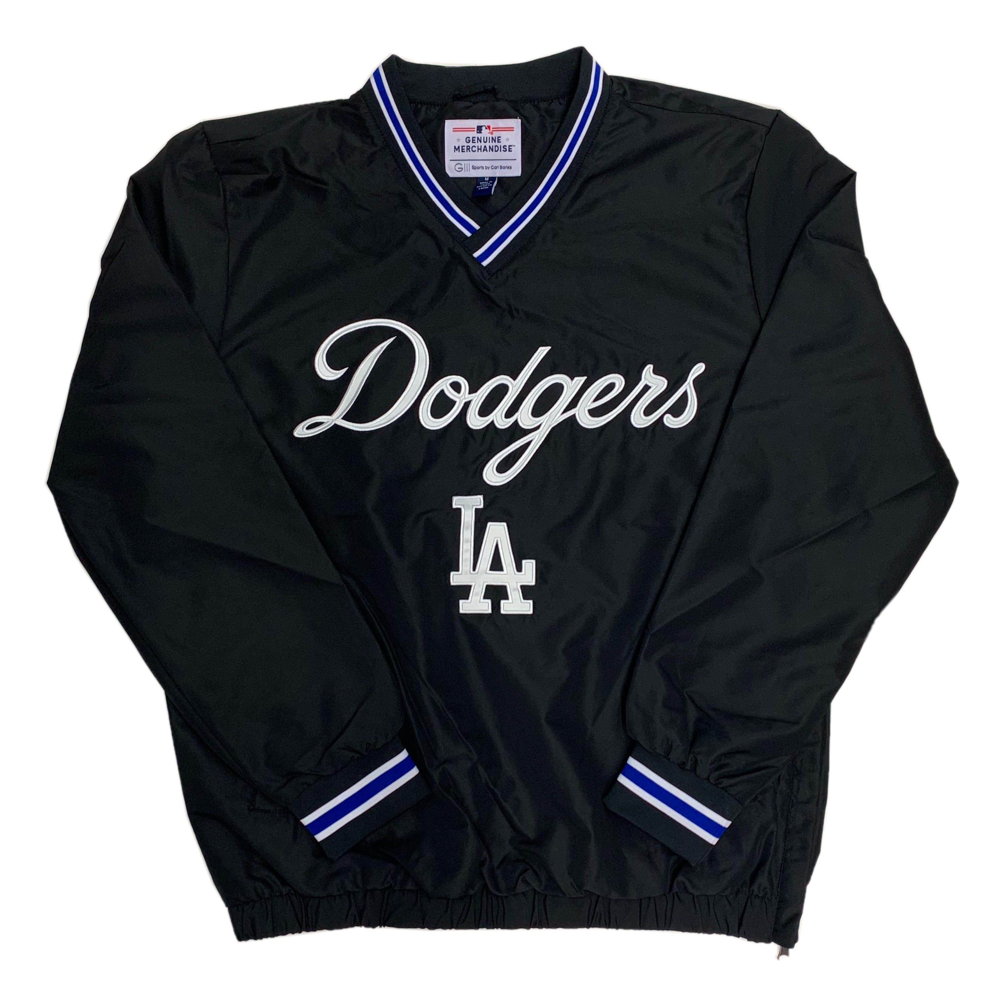 Dodgers Jacket Men Large Adult Blue MiLB Minor League Baseball
