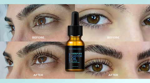 LANTHOME™ Natural Castor Eyelashes Growth Essential Oil
