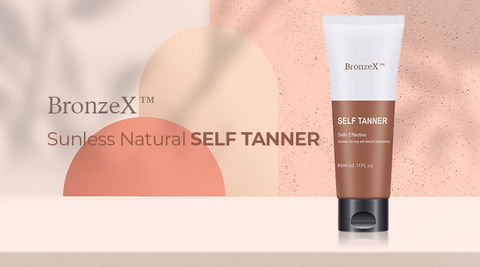 BronzeX™ Sunless Natural Self Tanner 