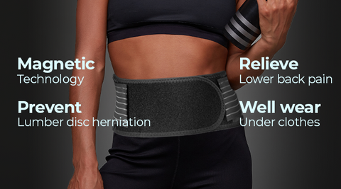 HEALTHTECH™ Magnetic Lower Back Pain Relief Belt