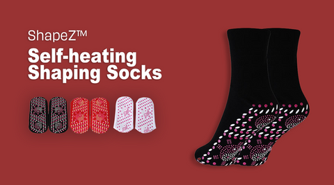 ShapeZ™ Acupressure Self-Heating Shaping Sock