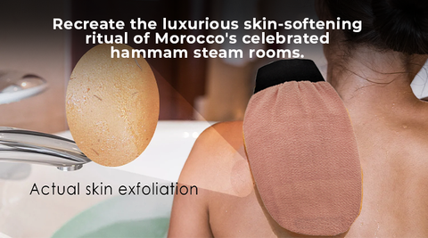 Beaute™ Morocco Hammam Exfoliating Mitt