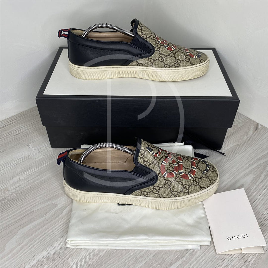 Gucci Herrre 'Kingsnake' GG Sneaker (41.5) 🦍 – DelsouX Universe