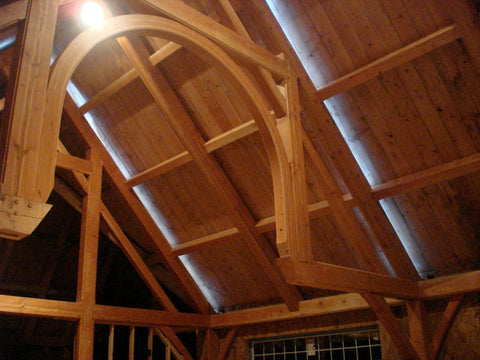 Kodiak Frame LEDs rafters