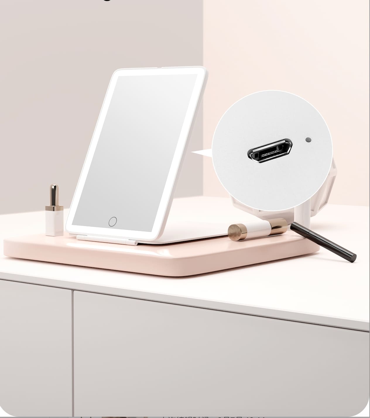 poplizz magnifying makeup  mirror