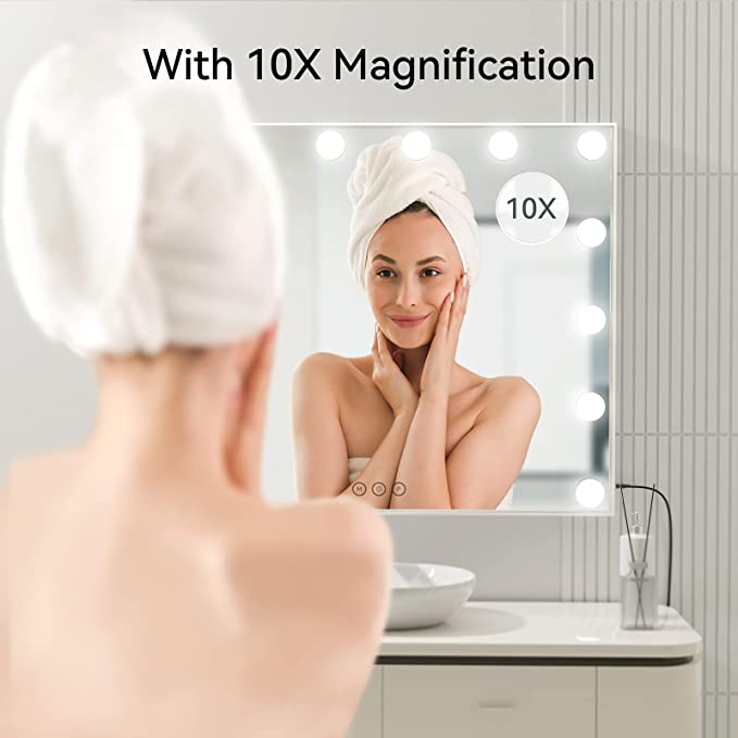 poplizz magnifying makeup  mirror