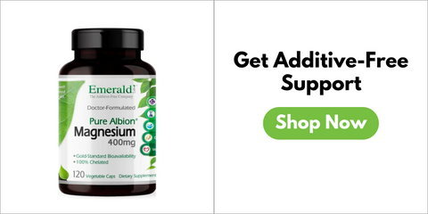 Get Additive-Free Support with Emerald Labs Pure Albion Magnesium. Shop Now.