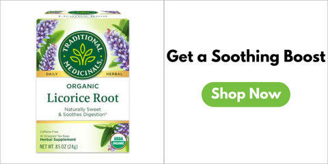Licorice Root Tea by Traditional Medicinals | Get a Soothing Boost | Shop Now