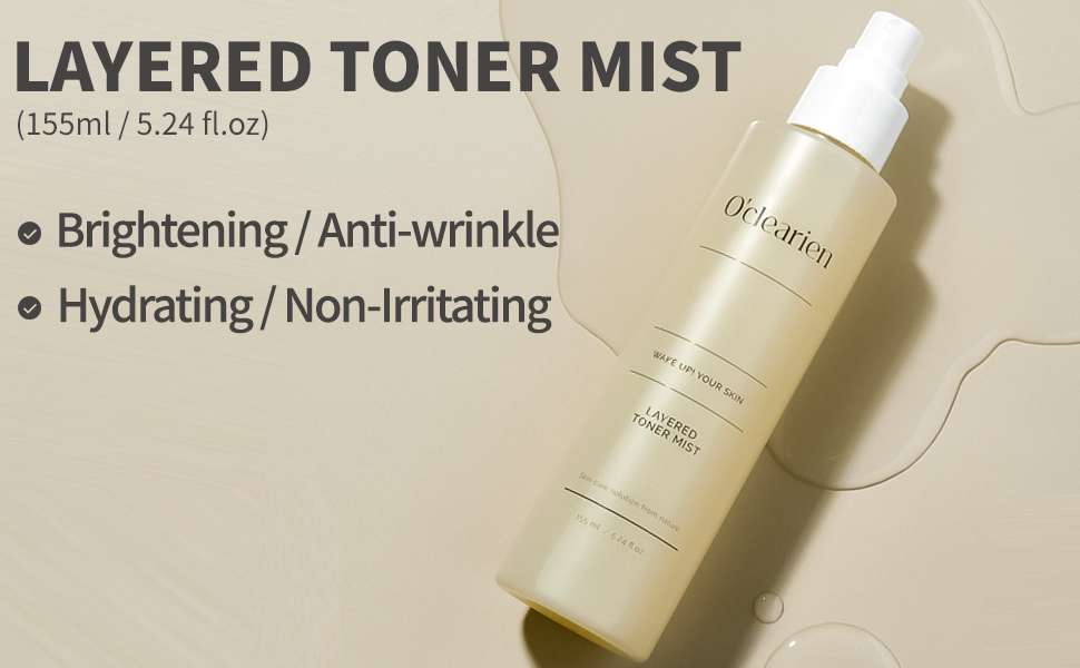 latered toner mist features