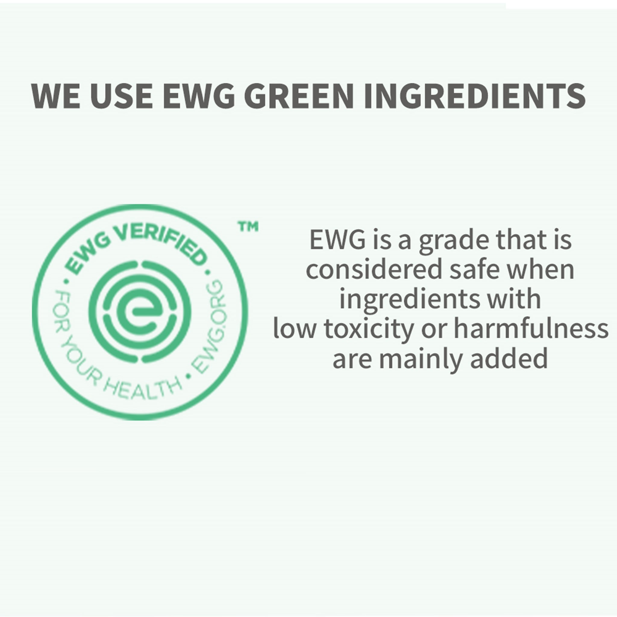 EWG green trademark