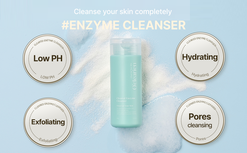 low ph, exfoliating, hydrating cleaser on power