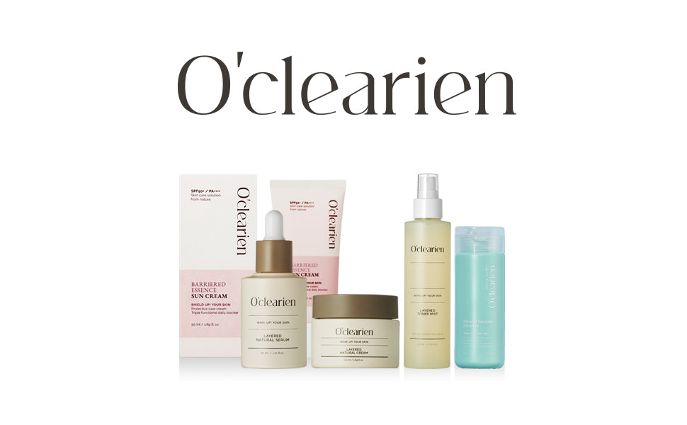 natural ingredients oclearien skincare set