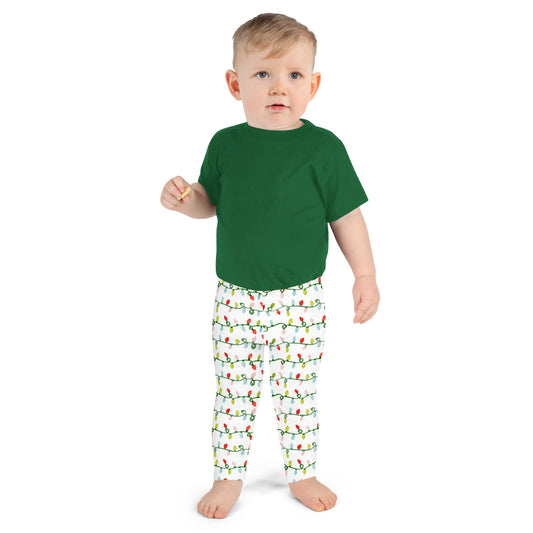 Watercolor Christmas Lights Wide-Leg Pajama Pants – The Crafted