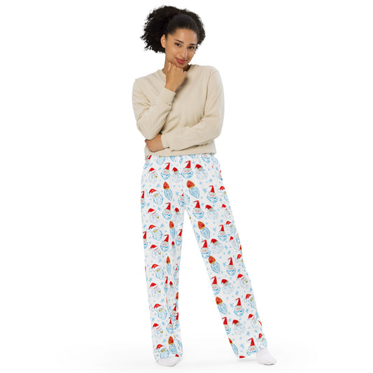 Clarinet Christmas Pajama All-over print unisex wide-leg pants, Clever  Clarinetist