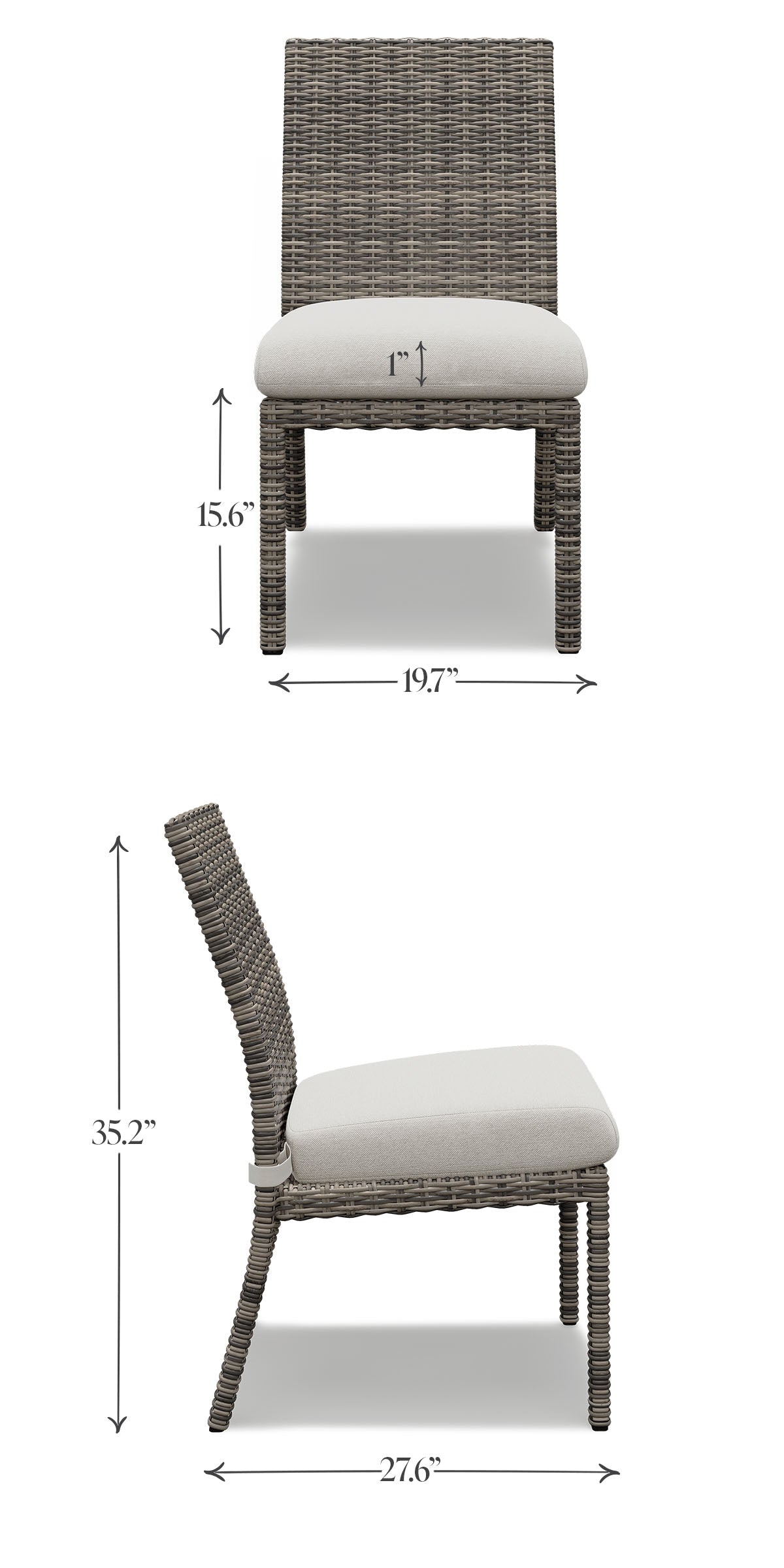 Patio Dining Chair Dimensions