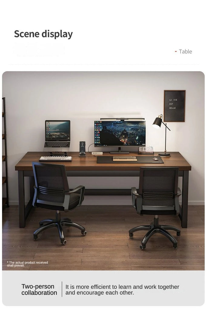 Simple Wooden Working Desk Computer Table_2