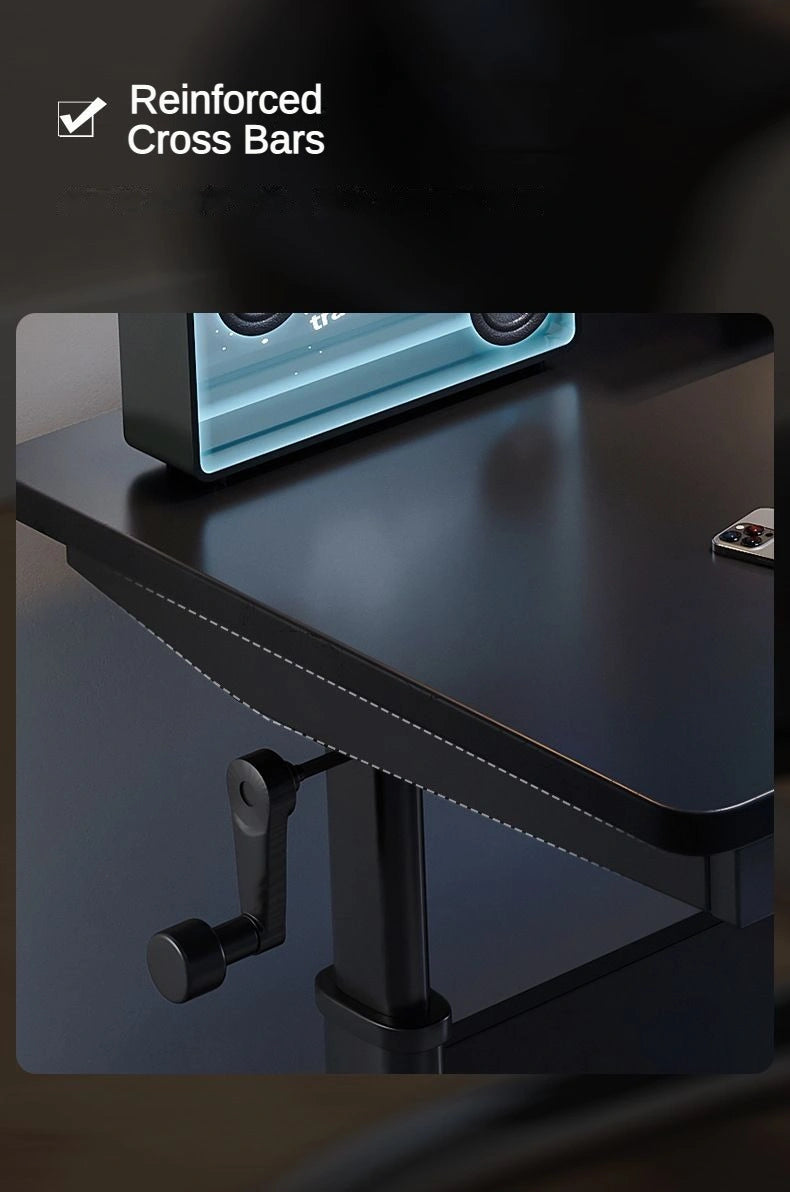 Adjustable Standing Gaming Desk Working Computer Table with Drawers_3