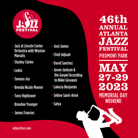 Atlanta Jazzfest Flyer