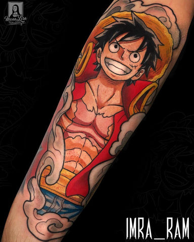 luffy tattoo