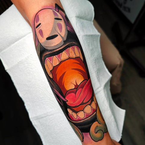 Spirited Away studio ghibli tattoo