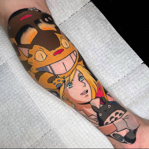 studio ghibli tattoo