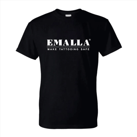 emlla black logo t-shirt