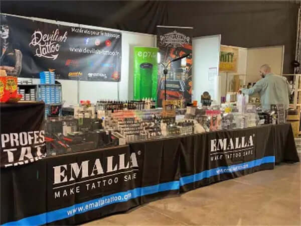 Emalla cartridges at dammarie tattoo ink in France
