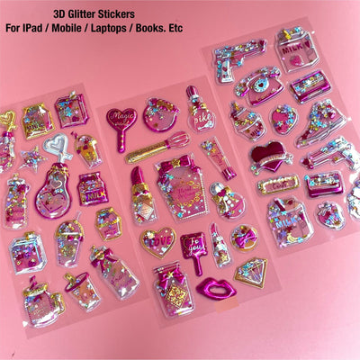 kids glitter stickers  Glitter stickers, Stickers, Glitter