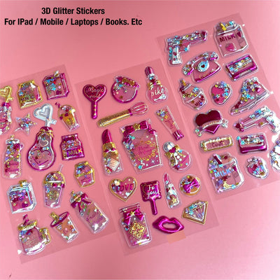 Shining magic 3d stickers( glitter), The Gifts Quest