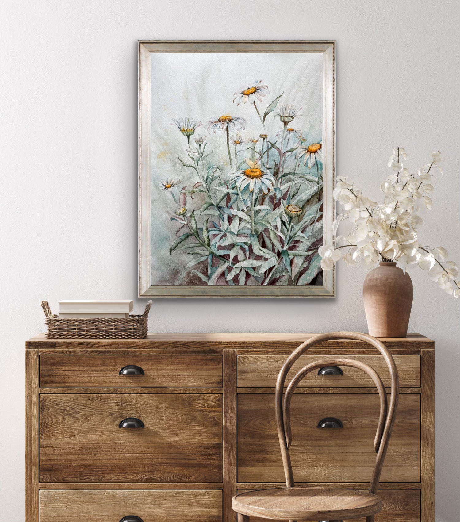 moody daisy - giclée