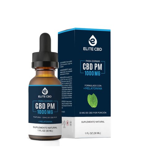 Aceite para dormir de CBD con melatonina