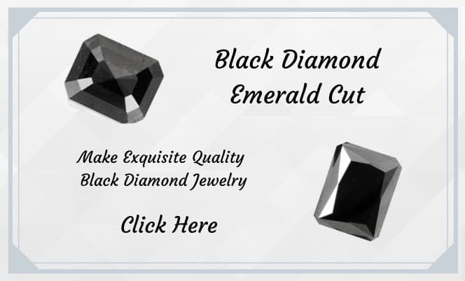 Black Diamonds Emerald Cut