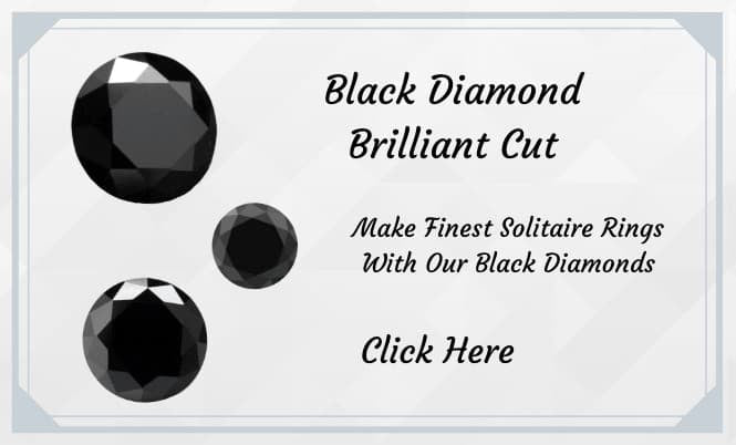 Black Diamonds Round Brilliant Cut