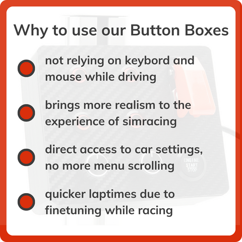 GT-T1  Sim racing button box – BoxOneRacing