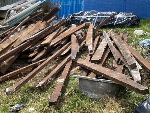 Original timber from house demolition
