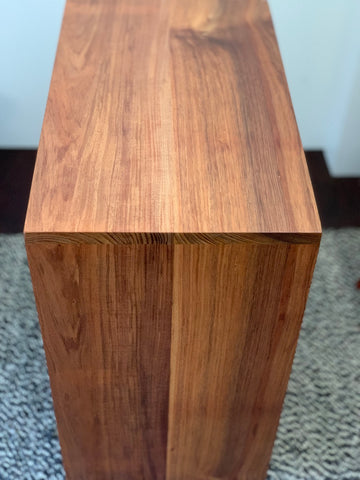 Record player cabinet made from Tasmanian Blackwood