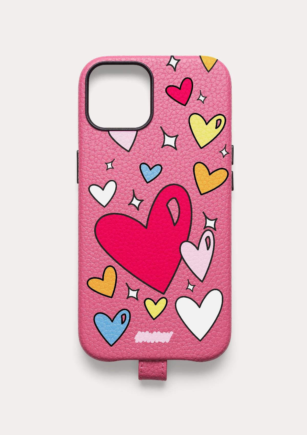 Image of Cover iPhone 13 mini Funny Things - rosa