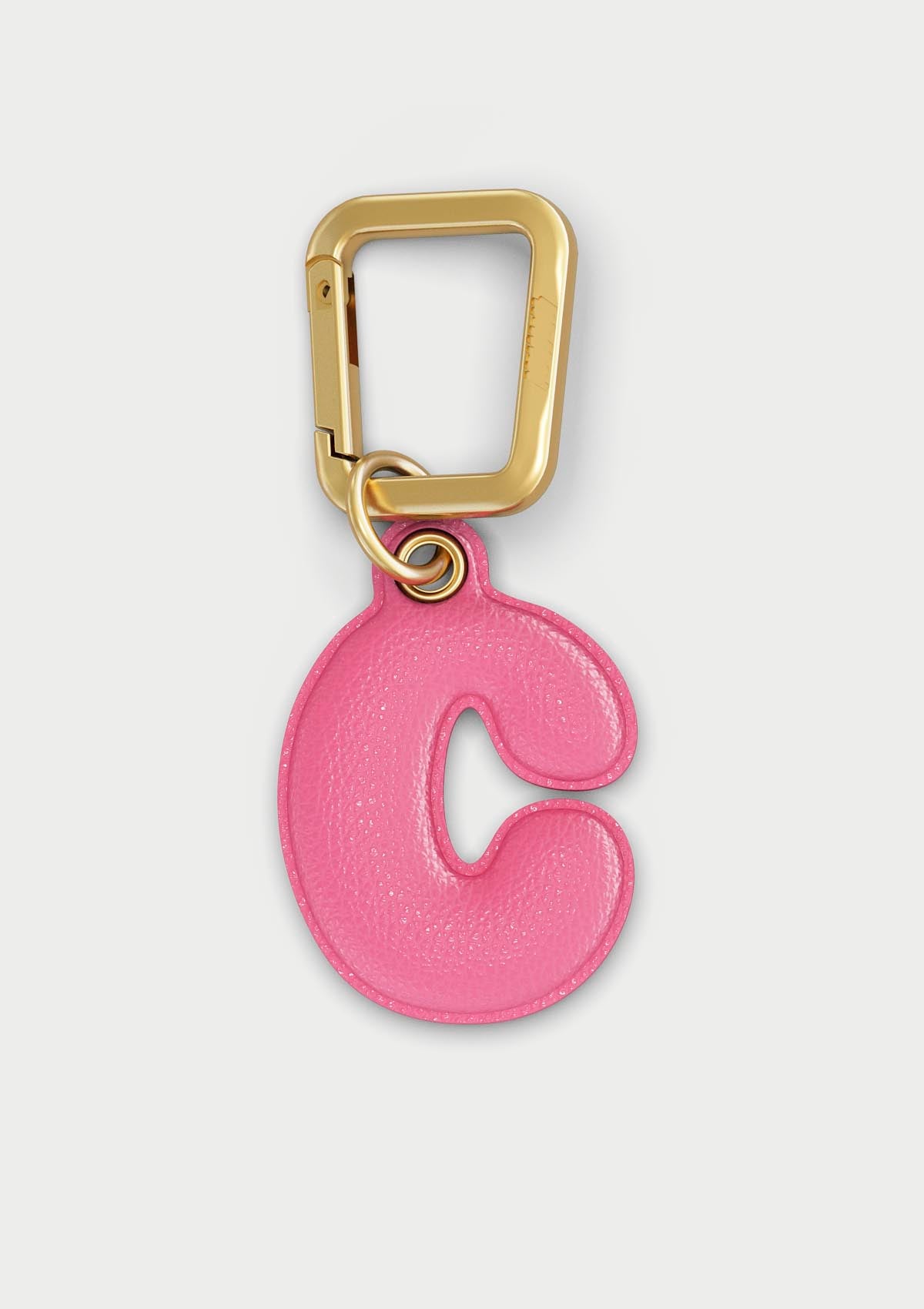 Image of Charm lettera C - rosa