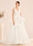 Train Wedding V-neck Helena Wedding Dresses Sequins Dress Beading With Ball-Gown/Princess Court