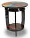 Aico Furniture Illusions Round Chairside Table FS-ILUSN-085 image