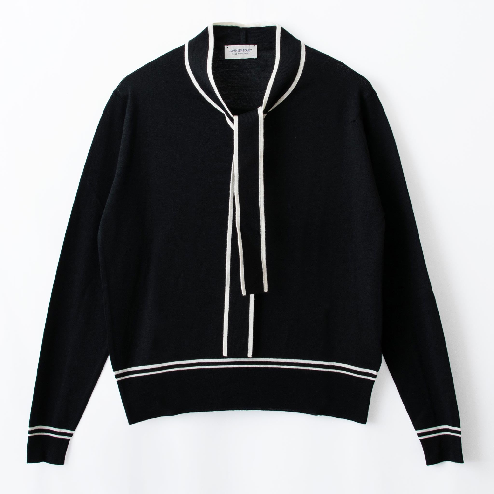 ジョンスメドレー JOHN SMEDLEY メンズ クルーネック長袖ニット GONSON