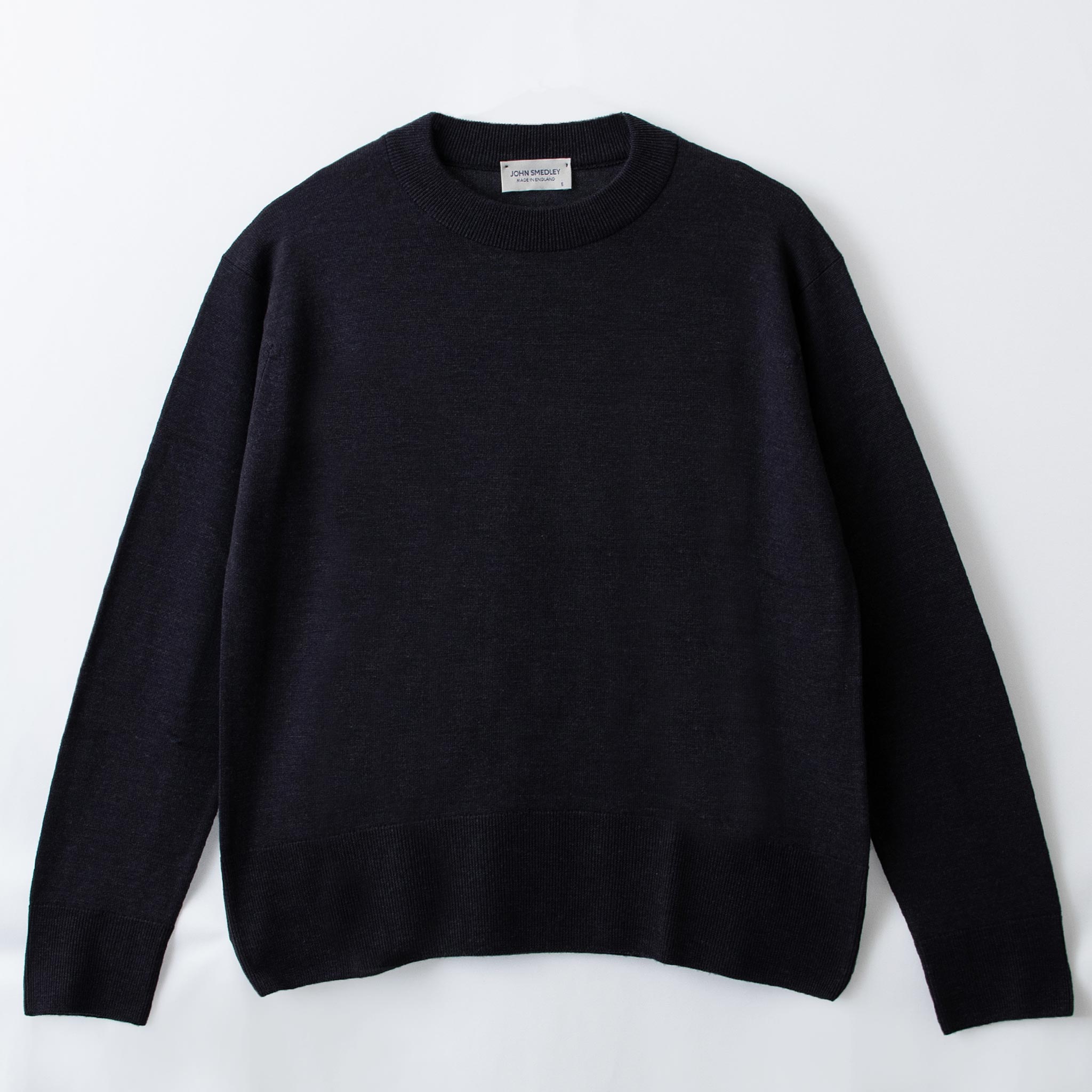 ジョンスメドレー JOHN SMEDLEY メンズ クルーネック長袖ニット GONSON 