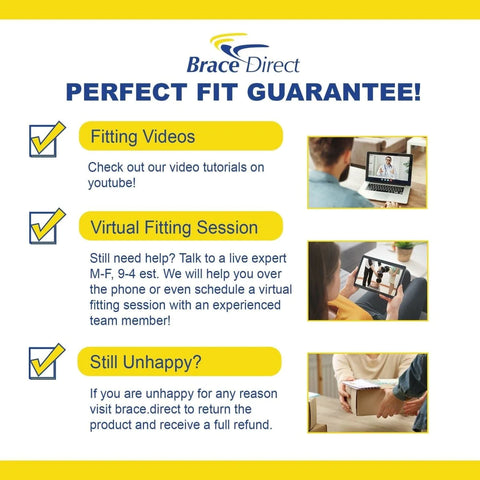 Brace Direct will help you find the best back brace for you with our Perfect Fit Guarantee!