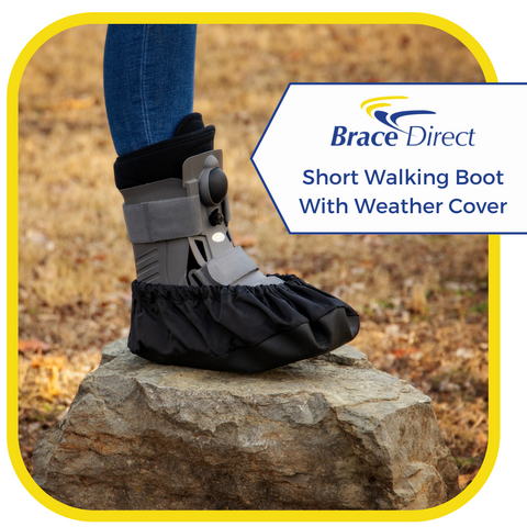 Short Air Cam Walking Boot With Weather Cover - Brace Direct