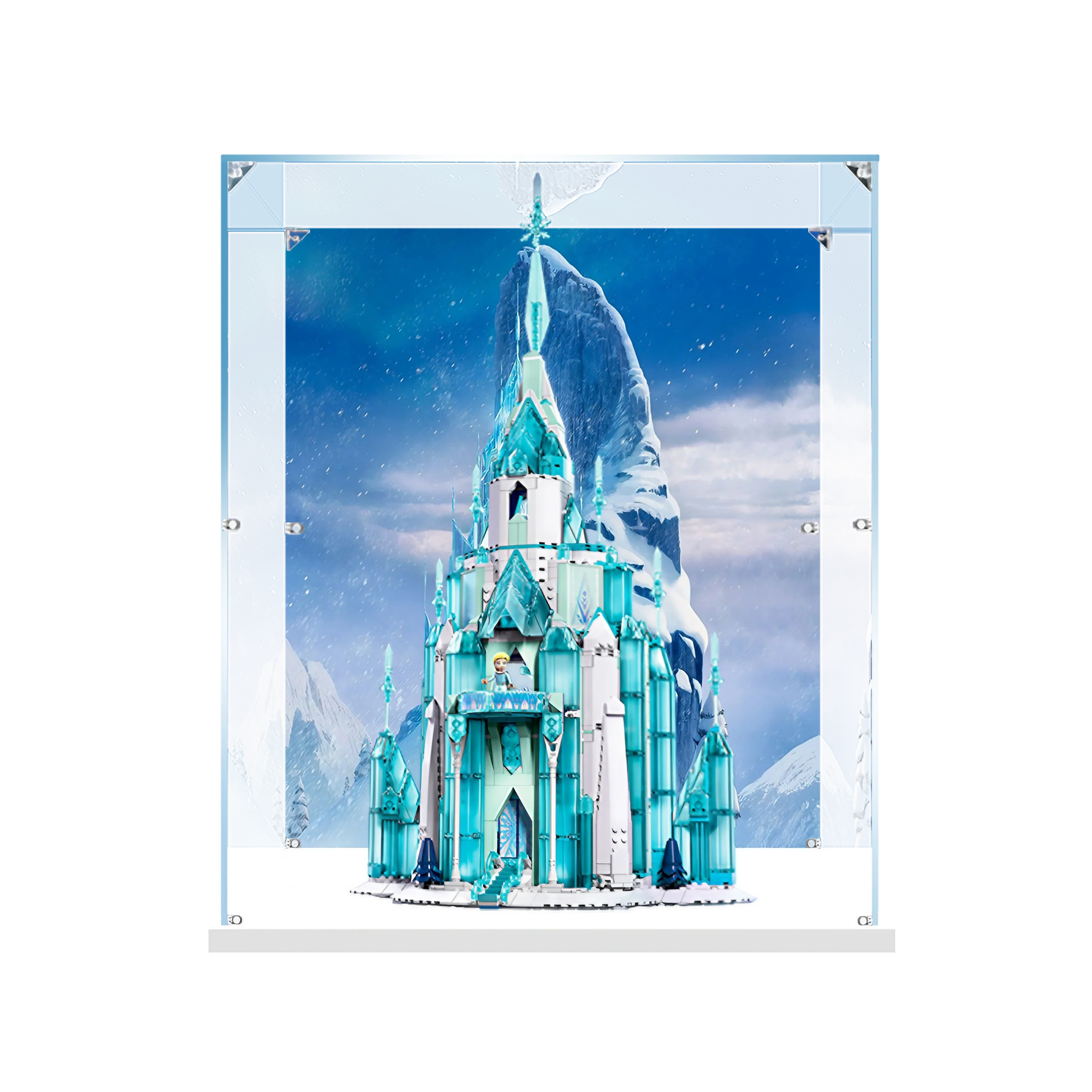 Acrylic Display Case for LEGO® Frozen The Ice Castle 43197